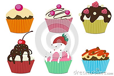 Cupcake Stock Photo