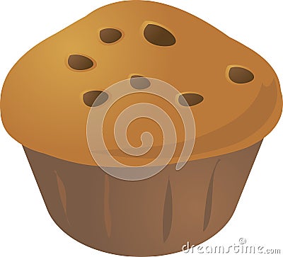 Cupcake muffin Vector Illustration