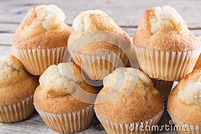 Cupcake pyramid Stock Photo