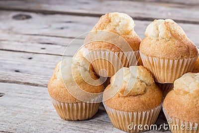 Cupcake pyramid Stock Photo