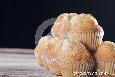 Cupcake pyramid Stock Photo