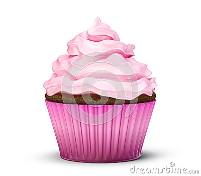 Cupcake Stock Photo