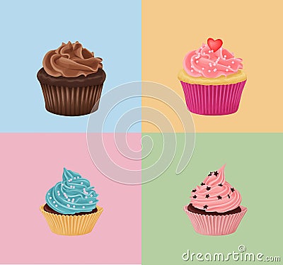 Cupcakes Stock Photo