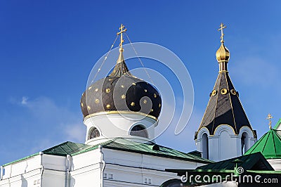 Cupola of Church of St. Mary Magdalene in Minsk Stock Photo