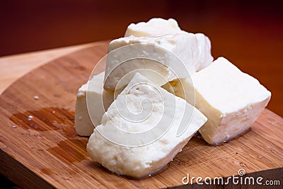 Curd cheese Stock Photo
