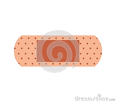 Cure band first aid icon Vector Illustration