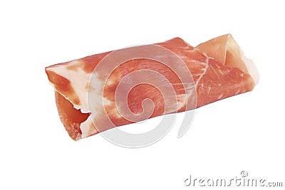 Cured Ham (Italian Prosciutto di Parma) Stock Photo