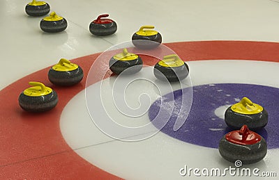 Curling Stock Photo