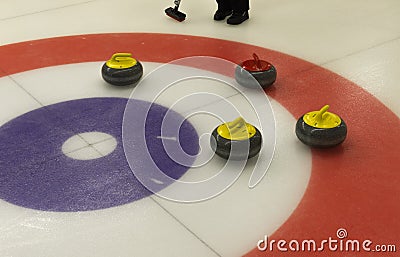 Curling Stock Photo