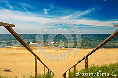 Curonian Spit. Nida, Lithuania, European Union Stock Photo