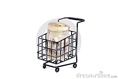 Currency bundle Stock Photo