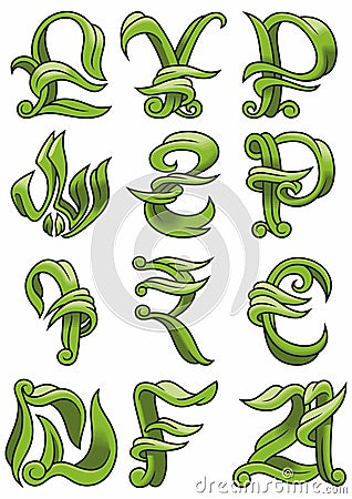 Currency signs Vector Illustration