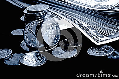 Currency speculation. Stock Photo