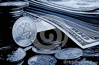 Currency speculation. Stock Photo