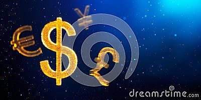 Currency symbol Stock Photo