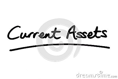 Current Assets Stock Photo