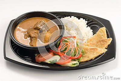 Curry beef stew Stock Photo