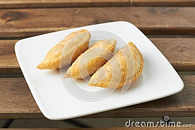 CURRY PUFF Stock Photo