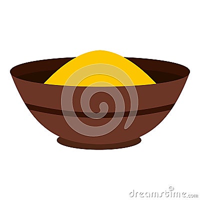 Curry spices icon isolated Vector Illustration