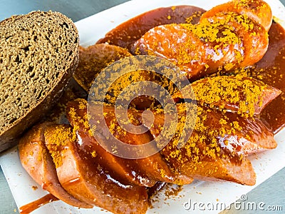 Currywurst Stock Photo