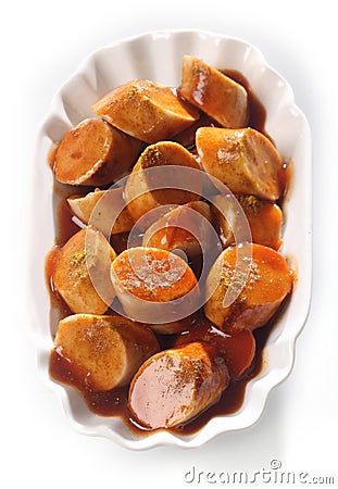 Currywurst Stock Photo