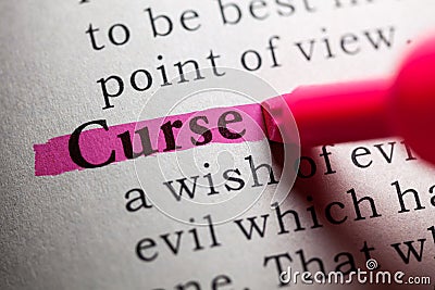 curse Stock Photo