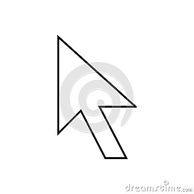 Cursor arrow Stock Photo