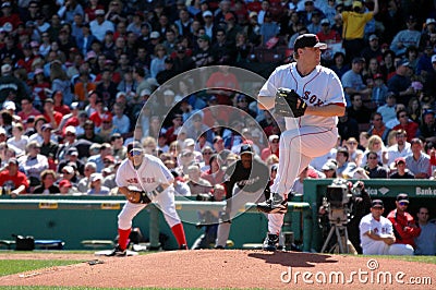 Curt Schilling Boston Red Sox Editorial Stock Photo