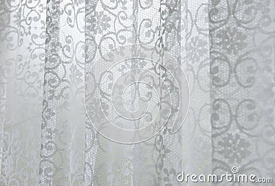 Curtain Drapes Stock Photo