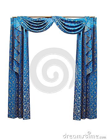 Curtain Stock Photo