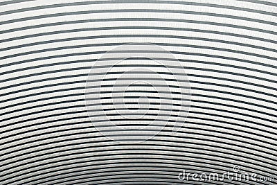 Curved metal sheet roof abstract Texture and background Stock Photo