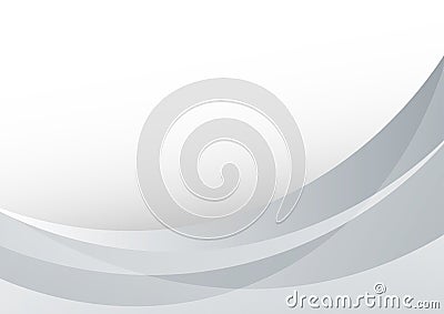 Vector Abstract Grey Background with Simple Curves Texture Stock Photo