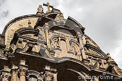 Cusco Cathedral Stock Photo