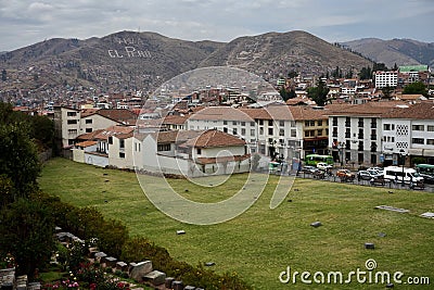 The Sagrado Garden in Cusco Old Town with 
