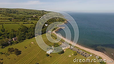 Cushendall Golf Club in Co Antrim Northern Ireland Stock Photo