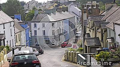 Cushendall Village in Co Antrim Northern Ireland Editorial Stock Photo