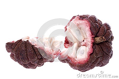 Custard Apples Isolated Stock Photo