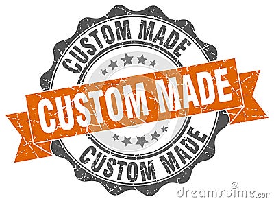 custom made stamp Vector Illustration