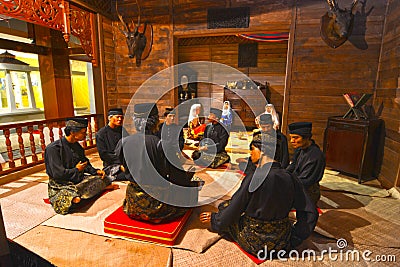 CUSTOM MUSEUM MUZIUM ADAT Editorial Stock Photo