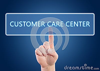 Customer Care Center Stock Photo