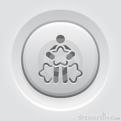 Customer Choice Line Icon. Vector Illustration