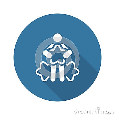 Customer Choice Line Icon. Vector Illustration