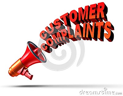 Customer Complaints Stock Photo