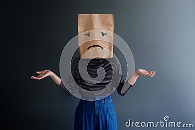 Customer Experience or Human Emotional Concept Stock Photo