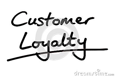 Customer Loyalty Stock Photo