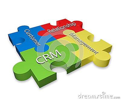 Customer Relationship Management Stock Photo