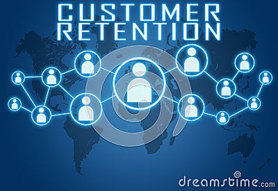 Customer Retention Stock Photo