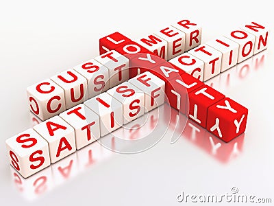 Customer satisfaction Stock Photo