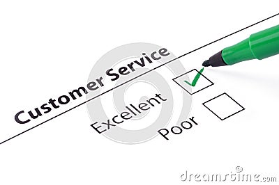 Customer service Stock Photo