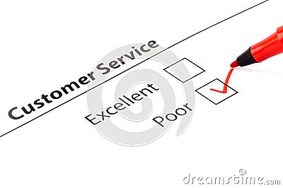 Customer service Stock Photo